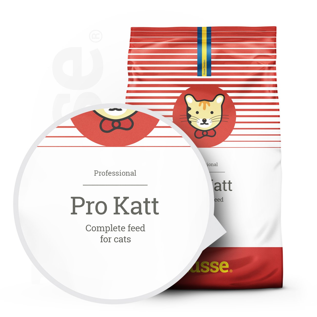 Pro Katt, 2 x 15kg - Husse Natural Complete Adult Dry Cat Food Chicken Based Added Taurine