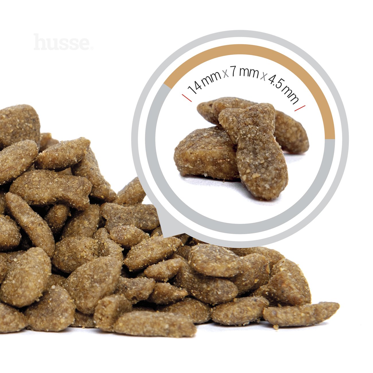 Kroketter Lax, 2kg - Husse Natural Complete Adult Delicious Dry Cat Food Fish Based High Protein