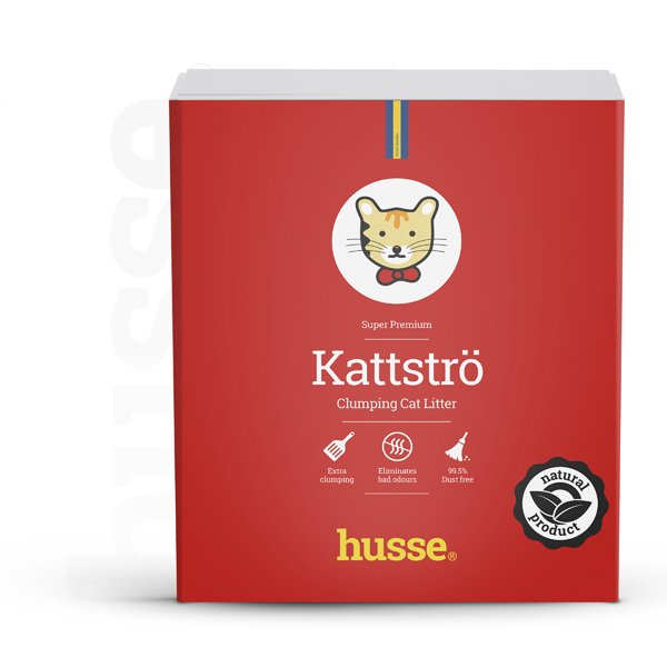 Kattströ Red | Unscented clumping cat litter