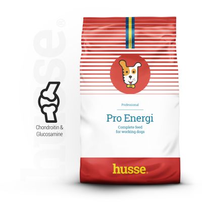 Pro Energi, 2 x 15kg - Husse Working Dog Food Complete Adult Dry Dog Food Chicken & Salmon