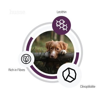 Sensitive Light, 2 x 12.5kg - Husse Natural Complete Adult Dry Dog Food Chicken Based Low Fat Gluten-Free Hypoallergenic