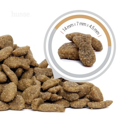 Kroketter Lax, 2kg - Husse Natural Complete Adult Delicious Dry Cat Food Fish Based High Protein