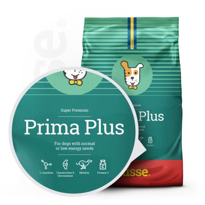 Prima Plus, 2kg - Husse Natural Complete Adult Dry Dog Food Chicken Based Weight Management