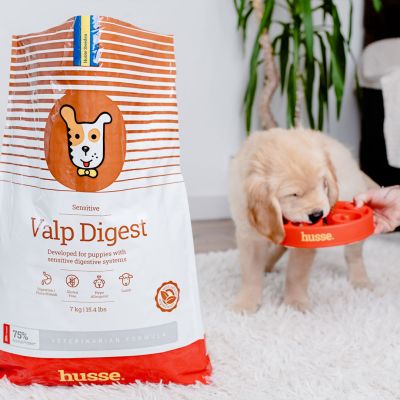 Sensitive Valp Digest, 2 x 12.5kg - Husse Natural Complete Puppy Dry Dog Food Lamb & Rice Gluten-Free Hypoallergenic