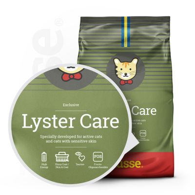 Exclusive Lyster Care, 7kg - Husse Natural Complete Adult Delicious Dry Cat Food Chicken & Salmon High Energy for Active Cats